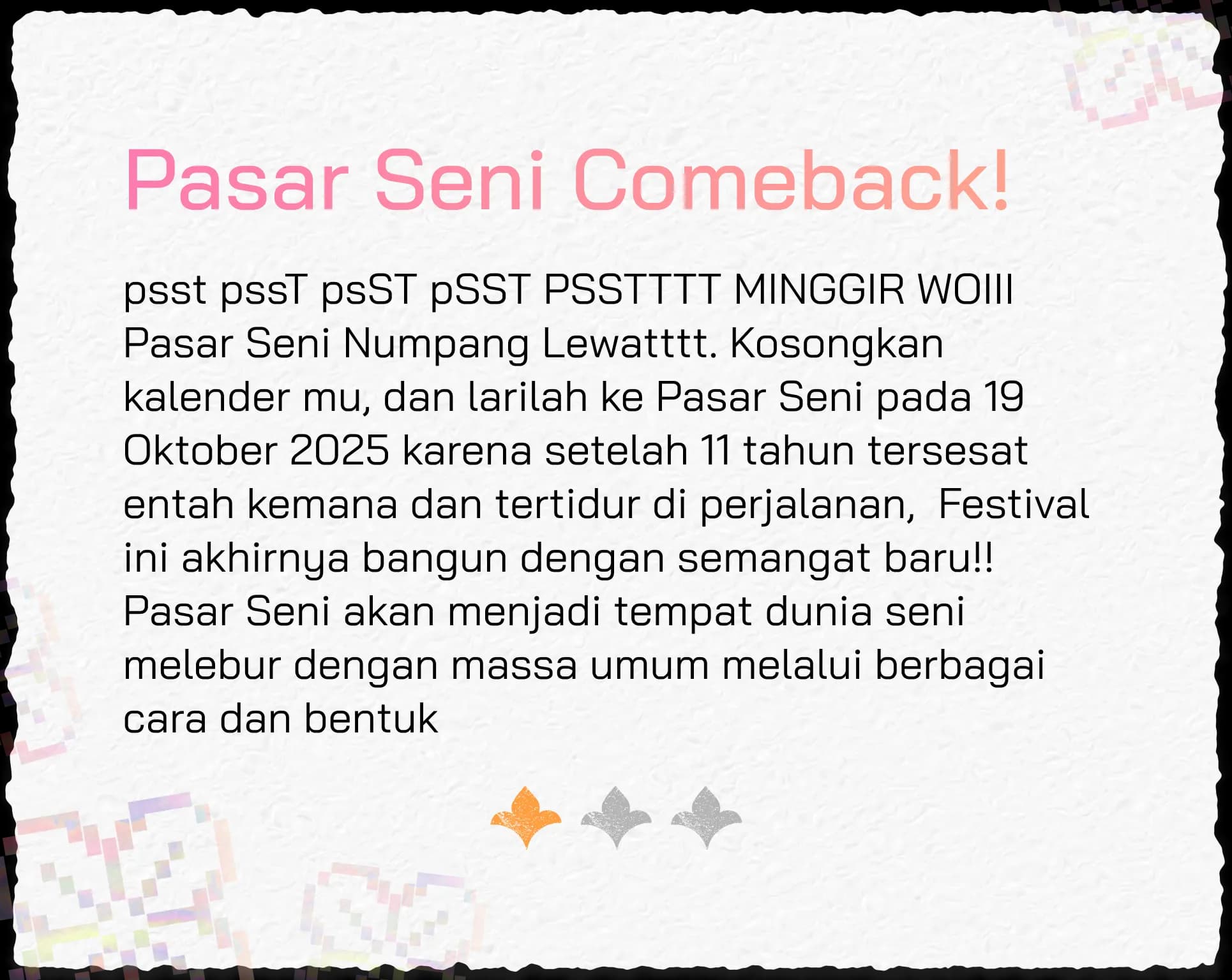 Pesan Sambutan